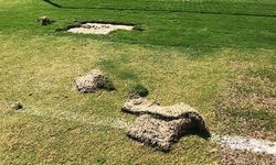 Kuşadası stadında benzeri görülmemiş vandallık!