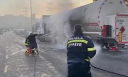 LPG yüklü tankerde çıkan yangın çıktı! Facianın eşiğinden dönüldü