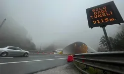 Bolu Dağı Tüneli heyelan riski nedeniyle kapatıldı