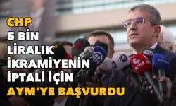 CHP, ayrımcılık yaratan 5 bin liralık ikramiyenin iptali için AYM'ye başvurdu