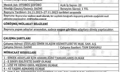 30 yaşını aşmamış İzmirliler dikkat: Bir belediye memur alacak