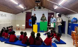 Seferihisar'da miniklere oyunlarla sıfır atık eğitimi