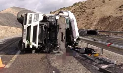 Erzurum'da kaza: Kuzey çevre yolu ulaşıma kapandı