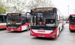 İzmir Fahrettin Altay Aktarma Merkezi'nden kalkan otobüsler