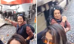 Selfie çılgınlığı az kalsın öldürüyordu!