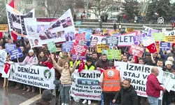 Staj ve çıraklık mağdurları Türkiye'nin dört bir yanından gelerek Ankara’da sesini yükseltti