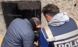 İzmir'de ilginç olay: Polis onu tünelde buldu