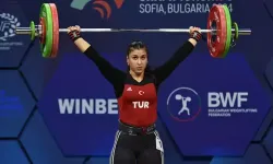 Avrupa Halter Şampiyonası'nda Büşra Çan'dan bronz madalya