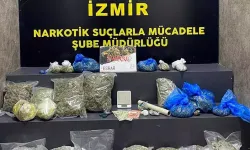 İzmir'de 10 kilogramdan fazla uyuşturucu madde yakalandı