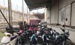 Hırsızlık çetesi çökertildi: 13 motosiklet ve 4 ATV ele geçirildi