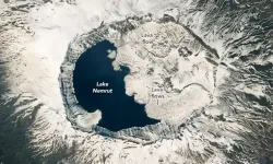Nemrut Krater Gölü'nü NASA uzaydan görüntüledi