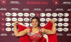 Avrupa Güreş Şampiyonası'nda Nesrin Baş, altın madalya kazandı