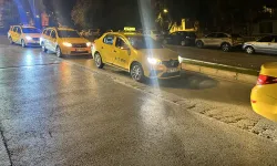 İzmir'de öldürülen taksicinin arkadaşlarından konvoy