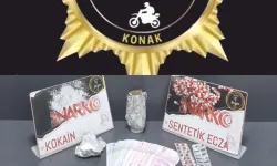 Konak'ta uyuşturucu operasyonu: İki ayrı adreste maddeler ele geçirildi