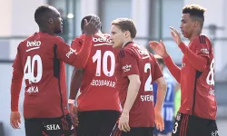 Beşiktaş, Karadağ ekibi karşısında gol oldu yağdı