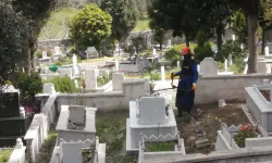 Muğla Büyükşehir mezarlıkları bayram ziyaretleri için hazırlıyor