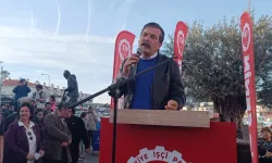 TİP Başkanı Erkan Baş Foça'da: Halkı müşteri olarak görüyorlar