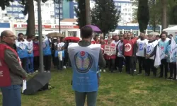 İzmir'de sağlıkçılardan teşvik adaletsizliğine tepki