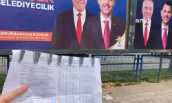 CHP kiraladı, Murat Kurum'un afişleri asıldı!