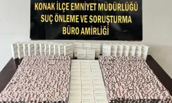 İzmir'de sentetik operasyonu: 23 binden fazla hap ele geçirildi