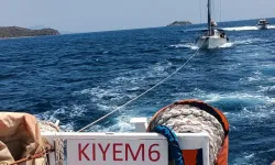 Bodrum'da açığa sürüklenen teknedeki 3 kişi kurtarıldı