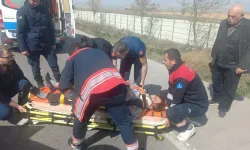 İzmir AKS Ambulans Servisi ekibi Konya'da kazazedelere can oldu