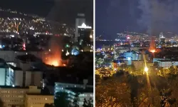 İzmir Kemeraltı Çarşısı'nda yangın çıktı