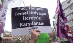 Ankara Büyükşehir'den kadınlara ped desteği