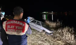Otomobil gölete düştü: 1 kişi hayatını kaybetti