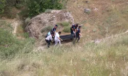 Metrelerce yüksekten düşerek ölmüştü: Turistin cenazesi uçurumdan çıkarıldı