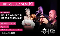 Karabağlar’da Hıdırellez Şenliği: Karafatma parkında Uğur Sayınbatur Brass Ensemle konser verecek
