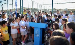 Çeşmelilere müjde: Çocuklar için oyun alanı ve spor kompleksi açıldı