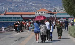 İzmir’de sıcak hava bunalttı: Beydağ’da termometre 42,5 dereceyi gösterdi