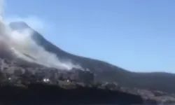 Karaburun'daki orman yangını söndürüldü