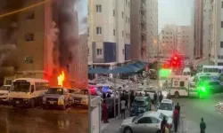 Kuveyt'te yangın faciası: 41 kişi can verdi