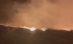 Ankara'da geri dönüşüm tesisinde yangın