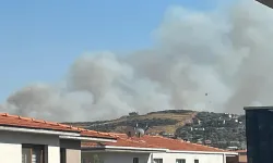 Foça’dan da alevler yükseldi: Jandarma Komando Okul Komutanlığı Kampüsü yanıyor