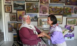 Şalvarlı ressam İzmir'de festivale gelecek: Yeni eserler yolda
