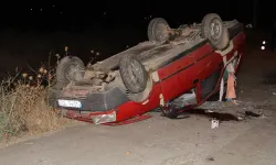 Manisa'da otomobil takla attı: 22 yaşındaki genç öldü