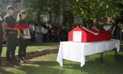 Bergama'da şehit olan Orman İşletme Müdürü için cenaze töreni düzenlendi
