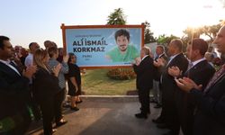 Ali İsmail Korkmaz Parkı Güzelbahçe'de açıldı