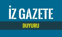 İz Gazete’den açıklama: Dost ve okurlarımıza müjde ve teşekkür