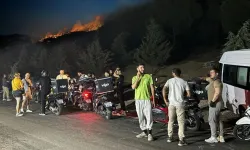 İzmir'deki yangının gizli kahramanları: Kuryeler seferber oldu