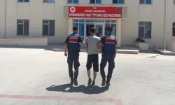 Jandarma bile şaşırdı: Aranan kişi saman balyaları arasından çıktı