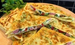 On dakikada hazır: Kolay ve leziz tavada krep börek