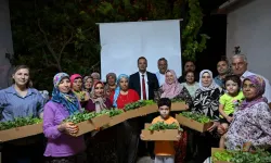 Fideler dağıtıldı: Tarım Bornova'da canlanacak