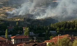 Gördes’teki orman yangınının 2. gününde 2 kırsal mahalle boşaltıldı