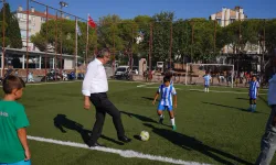 Ayvalık'ta futbol heyecanı: Atatürk Kupası başladı