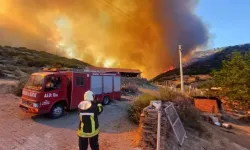 Manisa'da yangın: Ekiplerin müdahaleleri sürüyor