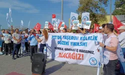 PTT taşeron işçileri eylemde: Artık susmayacağız, köle gibi çalıştırılıyoruz!